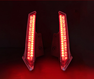 Rear Window Spoiler Led Brake Light Lamp For Nissan Rogue X-trail 2014 - 2020