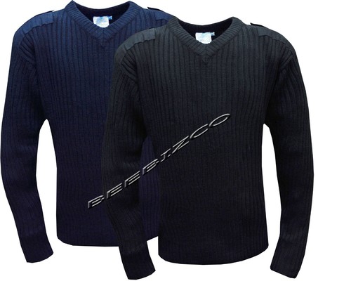 Mens V Neck Doorman Security Army Nato 