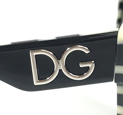 Dolce & Gabbana Sunglasses DG4384 3372/6G Black on Zebra  display picture 2