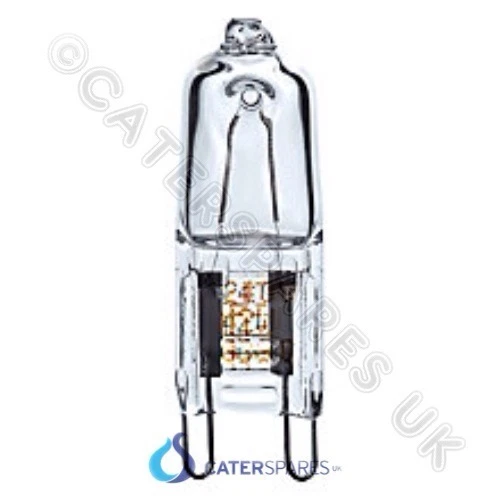 BLUE SEAL HALOGEN OVEN BULB HIGH TEMPERATURE HEAT RESISTANT G9 TYPE INTERIOR LAMP 25W 230V