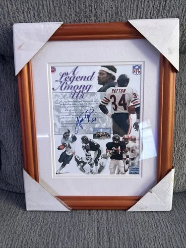 Walter Payton Autographed 8x10 A Legend Among Us