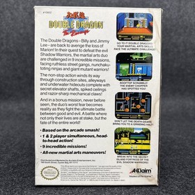 Double Dragon II: The Revenge (NES) - CIB Good Condition