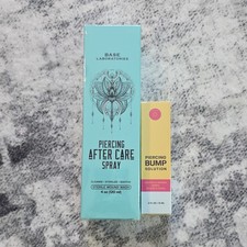 Base Laboratories Piercing After Care Spray Piercing Bump Solution Set - 2