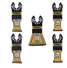 DeWalt DT20777-QZ Mixed Oscillating Multi Tool Blade Set of 5