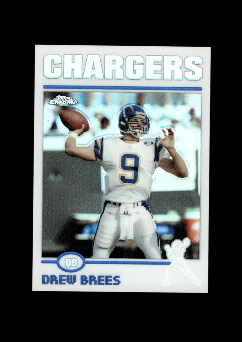2004 Topps Chrome: # 83 Drew Brees Ref NM-MT OR BETTER