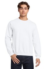 Gildan G180 Adult Cotton/Polyester Crew Neck Heavy Blend Fleece Knit Sweatshirt
