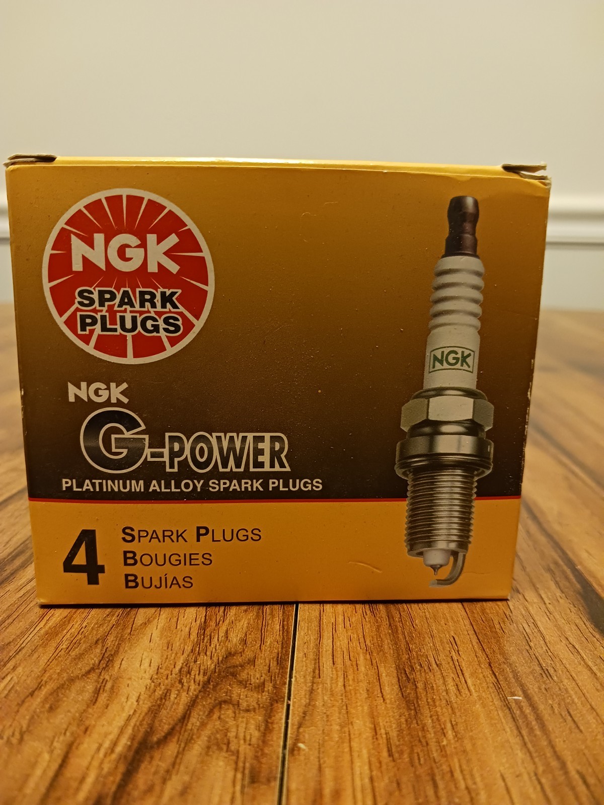 Spark Plug-G-Power NGK ZFR6FGP 7100 4-Pack