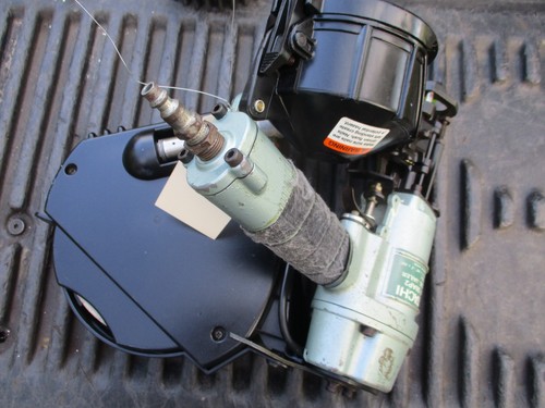 HITACHI NV 50AP 2" COIL NAILER PLASTI-TACKER PRO NV50AP2 LATE MODEL FELT TYVEK