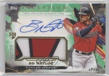 2023 Topps Inception Green 67/99 Bo Naylor #IAP-BNA Patch Auto 0l8y