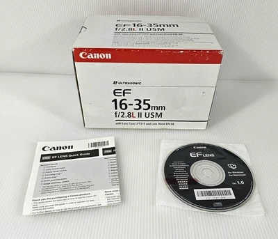 Canon f/2.8 Camera Lenses 16-35mm Focal for sale | eBay