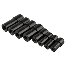 8pc Tap Socket Drive Tools for Standard Metric Thread Making 1/8-1/2in NPT Set