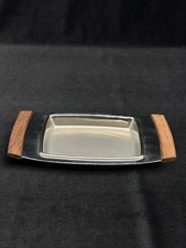 Vassoi da portata vintage in acciaio inox 19,5 cm