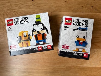 LEGO Disney Bundle   40377 Donald Duck & 40378 Pluto + Goofy   NEU & OVP   EOL
