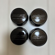 Rays Volk Racing Wheel Center Caps Black Set Of 4 Rays Volk Racing Wheel Center Caps Black Set Of 4