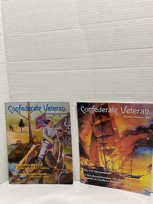 Confederate Veteran Magazines   2015. - Lot of 2 - Sept./Oct.  & Nov./Dec.
