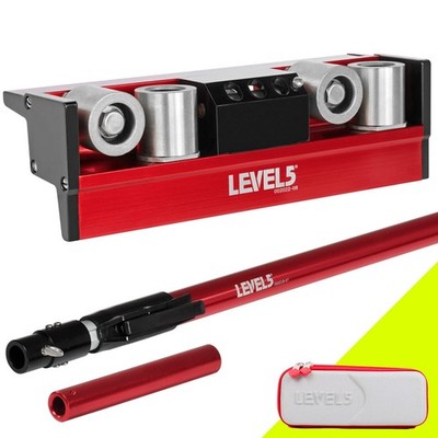 LEVEL5 Drywall Corner Finishing Roller + Ext. Handle | Auto Drywall Tools 4-503
