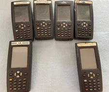 Lot of 6 Intermec 700C Color Windows Mobile Computer Barcode Scanners - As Is