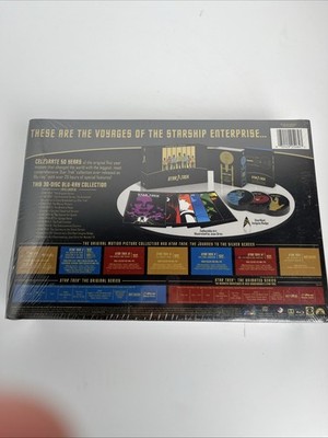 Star Trek 50th Anniversary TV and Movie Collection (Blu-ray) NEW