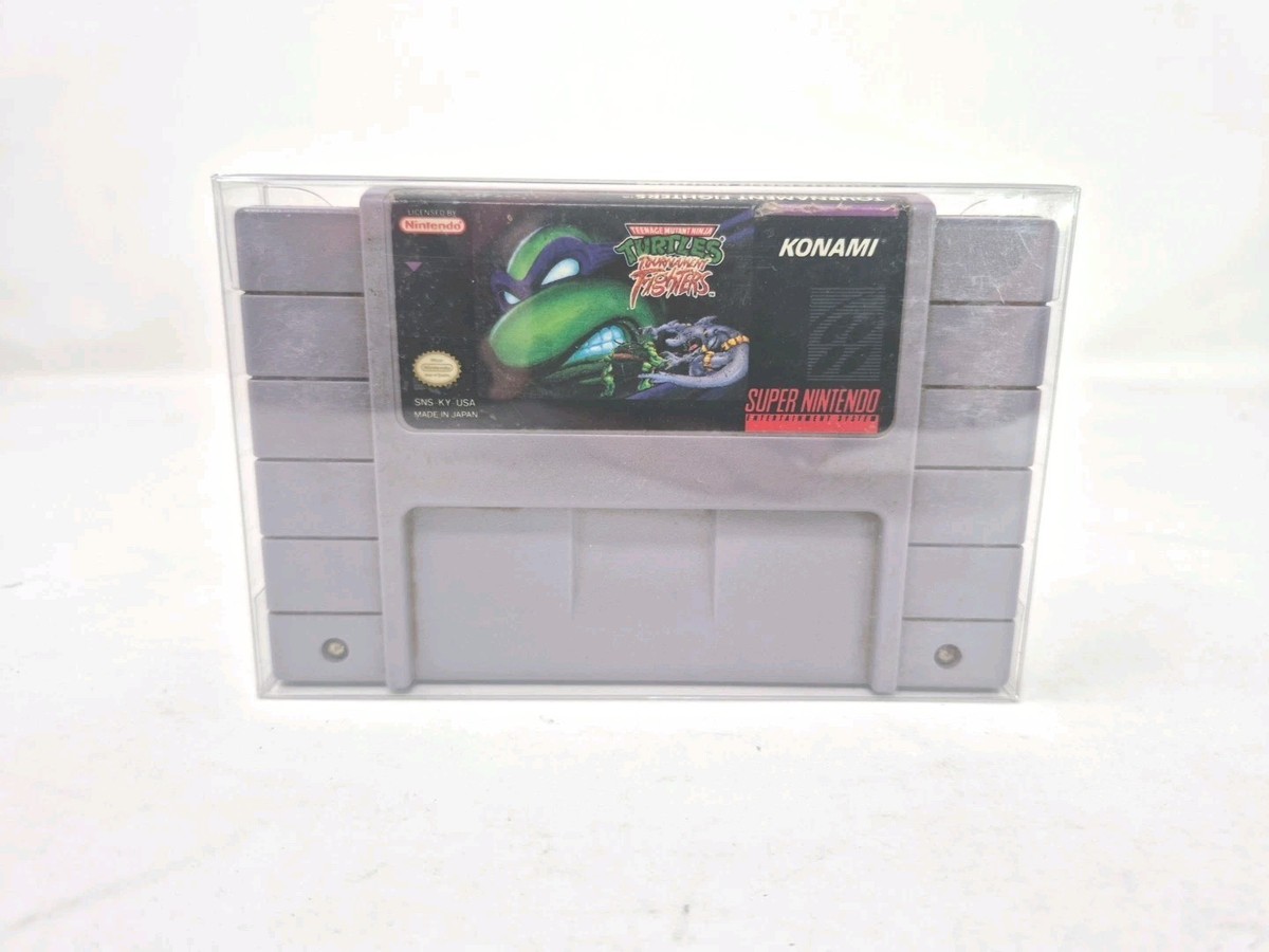 TMNT Tournament Fighters Super Nintendo SNES Authentic & Tested