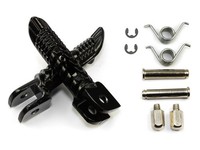 FußRasten Paar Vorne Schwarz FüR Suzuki Gsxr 1000 Gsxr 750 Gsxr 600 2001-2014