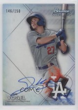 2021 Bowman Sterling Prospect Refractor 146/150 Jake Vogel #BSPA-JV Auto 0gm