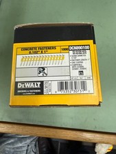 (1 Box) DeWalt DCN890100 CCN Concrete Pins, Steel, 1" X .102" (1,000 Pins)