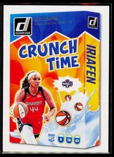 2025 Donruss WNBA #20 Kiki Iriafen Crunch Time Rookie