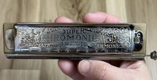Vintage The Super Chromonica M. Hohner Chromatic Harmonica Key of C