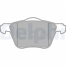 Delphi Bremsbeläge vorne für Volvo S60 S80 V70 Xc70 Xc90