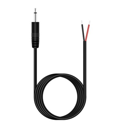 6FT 3.5Mm 1/8'' to Speaker Wire TS Mono Male Plug to Bare Wire Pigtail 3.5Mm Jack