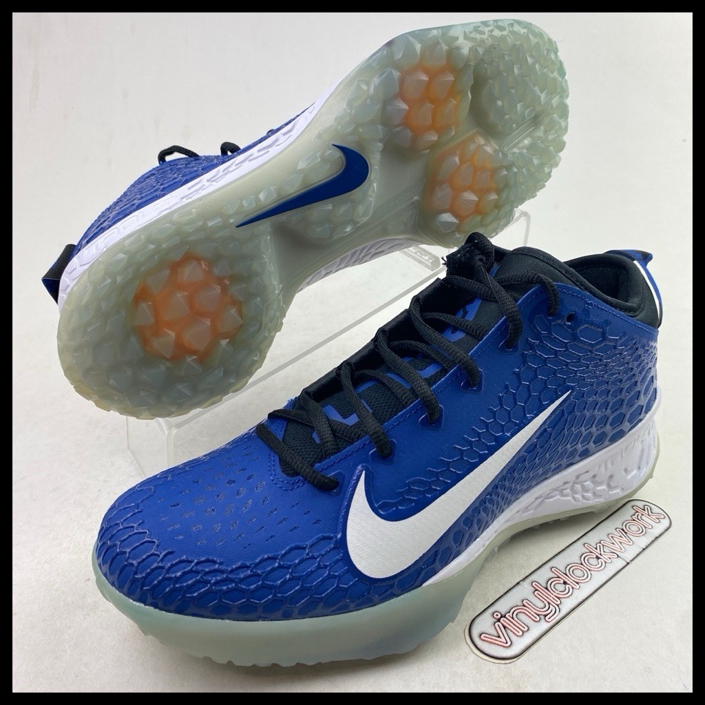 【レア】Force Zoom Trout 5 Turf Nike Force Zoom Trout 5 Turf Shoes Baseball Mens 9.5 Blue
