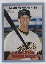 2016 Topps Heritage Minor League Edition Blue 4/99 Kevin Newman #7 11h3