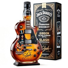 Guitar Shaped Bottle Tennessee Whiskey Bottle Rock Style Glass Decanter AU