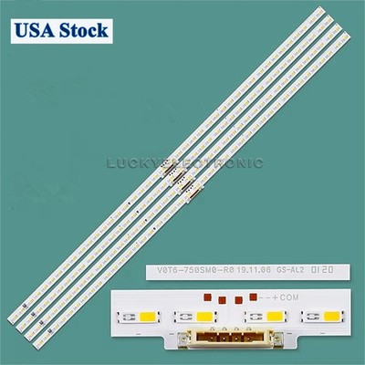 LED Strips For Samsung UN75TU7000FXZA UN75TU7000 QN75LS03TAF QN75Q60TAFXZA 