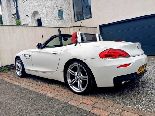 **LOW MILEAGE** 2014 BMW Z4 SDRIVE M SPORT 2.0 PETROL MANUAL WHITE CONVERTIBLE - Picture 13 of 20