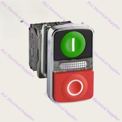 Schneider XB4BW73731M5 Illuminated Double Headed Push Button 240V Fast Shipping