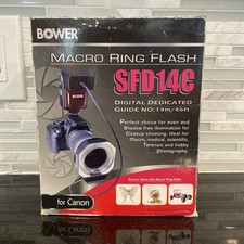 Bower SFD14N Digital Macro CloseUp RingLight Flash NIKON con piccolo problema - LEGGI