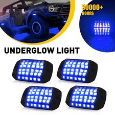 4xset Blue Under Underbody 36-led Car Underglow Universal Atv Lamps Light 4xset Blue Under Underbody 36-led Car Underglow Universal Atv Lamps Light