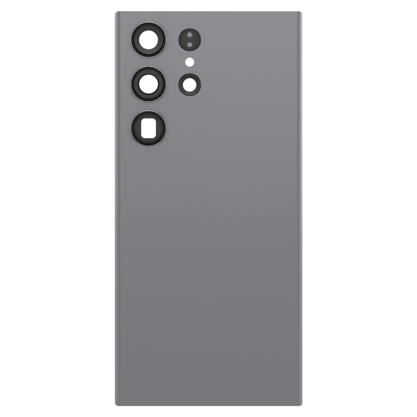 Cache batterie de remplacement pour Galaxy S23 Ultra pour rénover un dos gris