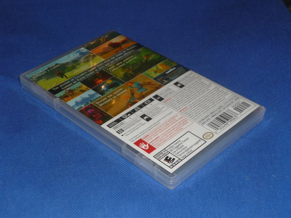THE LEGEND OF ZELDA BREATH OF THE WILD (NINTENDO SWITCH, 2017) NEW & SEALED 1ST - Image 3 of 4