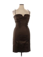 Xscape Women Brown Cocktail Dress 14