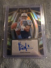 2023 Panini Select - Select Signatures Vince Young #SELS-VYO Silver Prizm (AU)