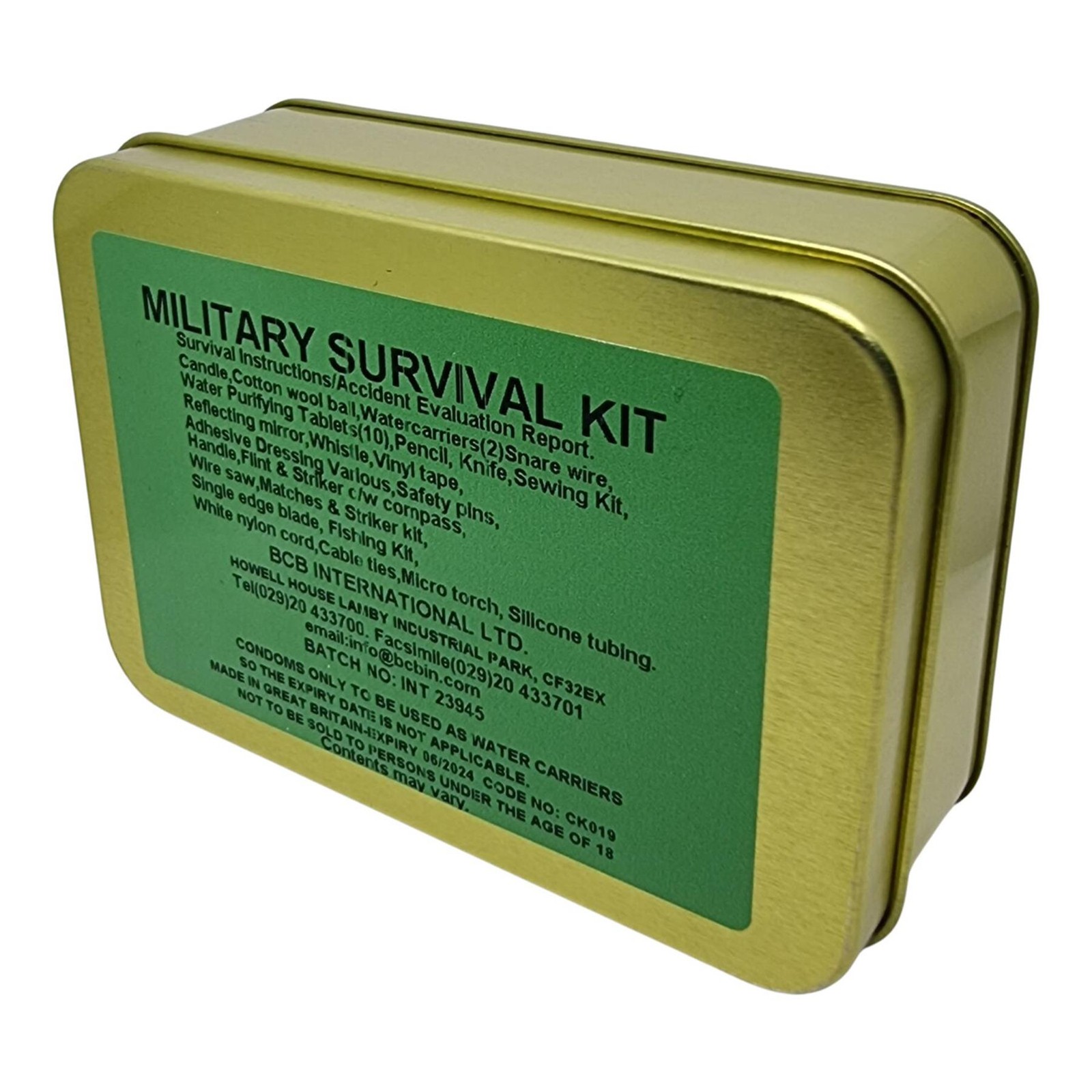 Bcb Military Survival Kit Camping Hiking Hunting Emergency Rescue Essentials