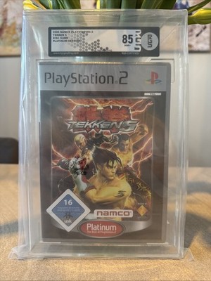 Tekken 5 PS2 PlayStation 2 Sealed RGS Grading 85 - Platinum Edition
