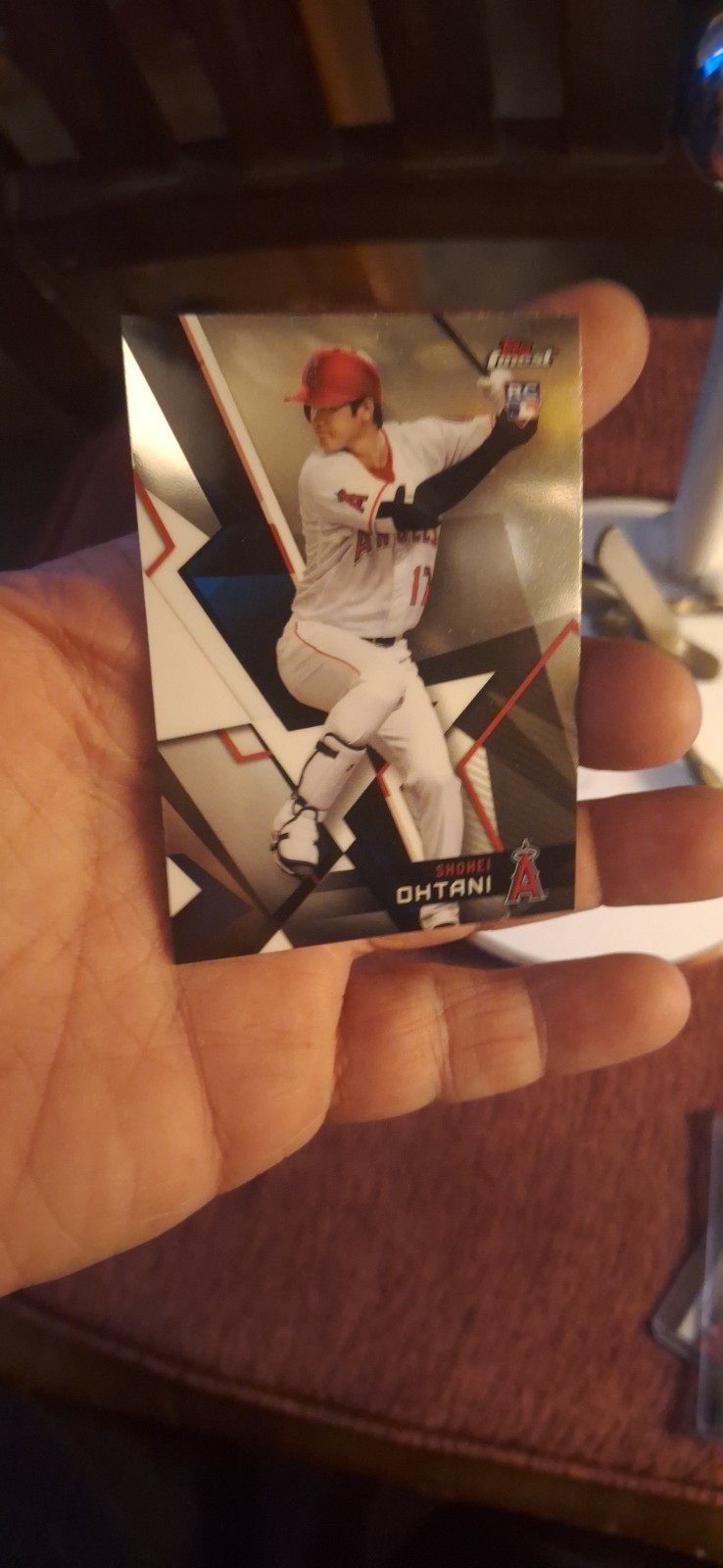 2018 TOPPS FINEST Shohei Ohtani RC Refractor + Roman Anthony Bowman 1st AUTO view 3