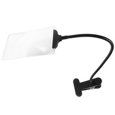 Plastic Magnifying Tool With Adjustable Stand Large Magnifier For Reading