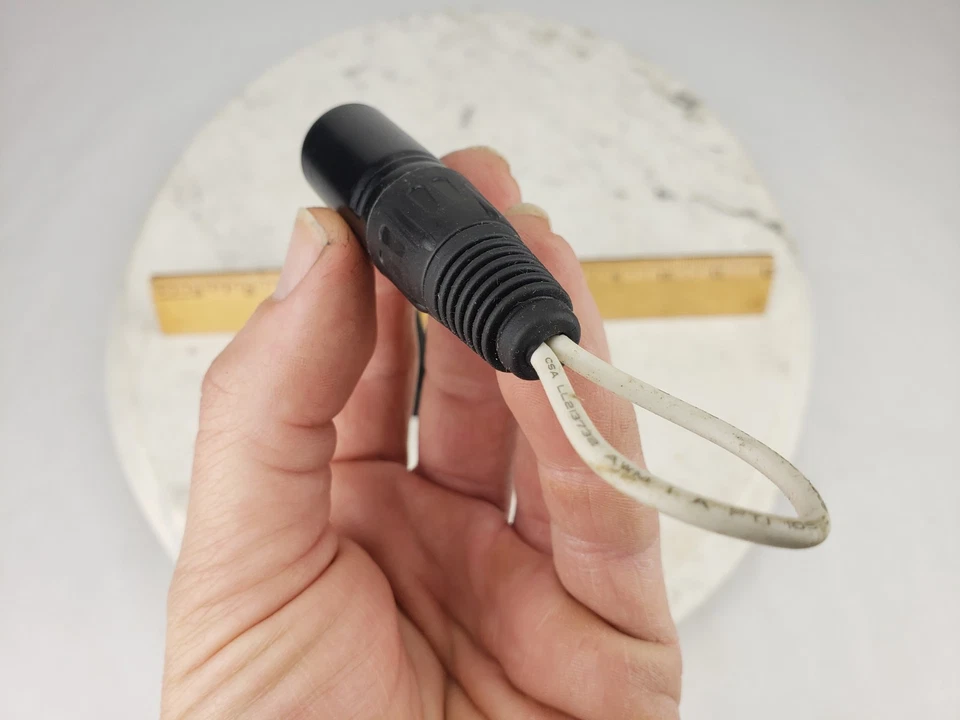 4x 3 Pin NCMX Cable Connector - Neutrix Invacare Cable - Image 4 of 4