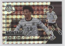 2021-22 Panini Mosaic FIFA Road to World Cup Montage Prizm Leroy Sane #17 0ms6
