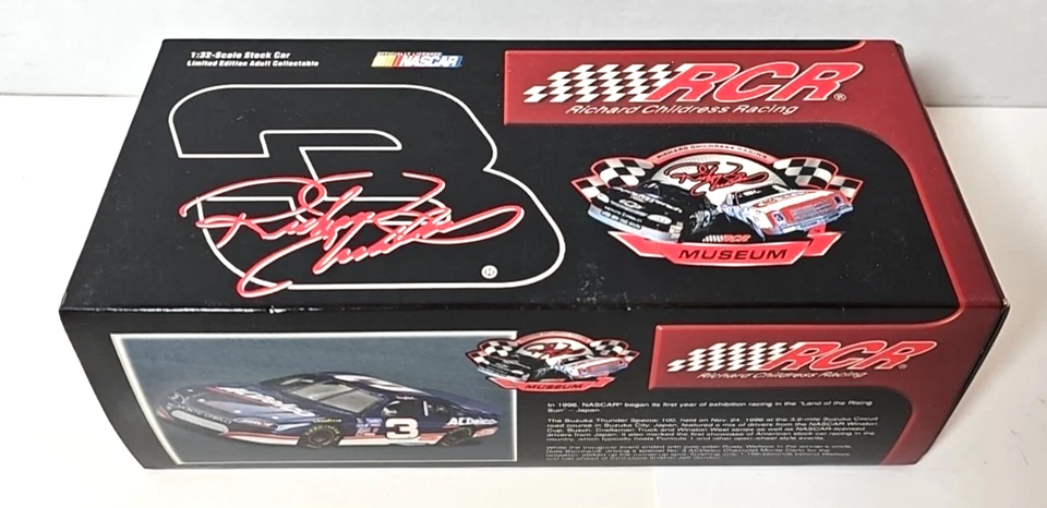 2004 Action 1/32 #3 Dale Earnhardt Ac Delco Japan RCR Museum Series 1996 Car - Image 3 of 4