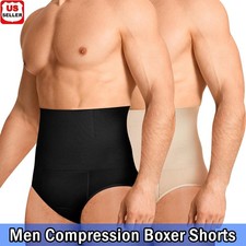 FAJAS PARA HOMBRES FAJA REDUCTORA DE HOMBRE ABDOMEN CONTROL GIRDLE BOXER SHORTS